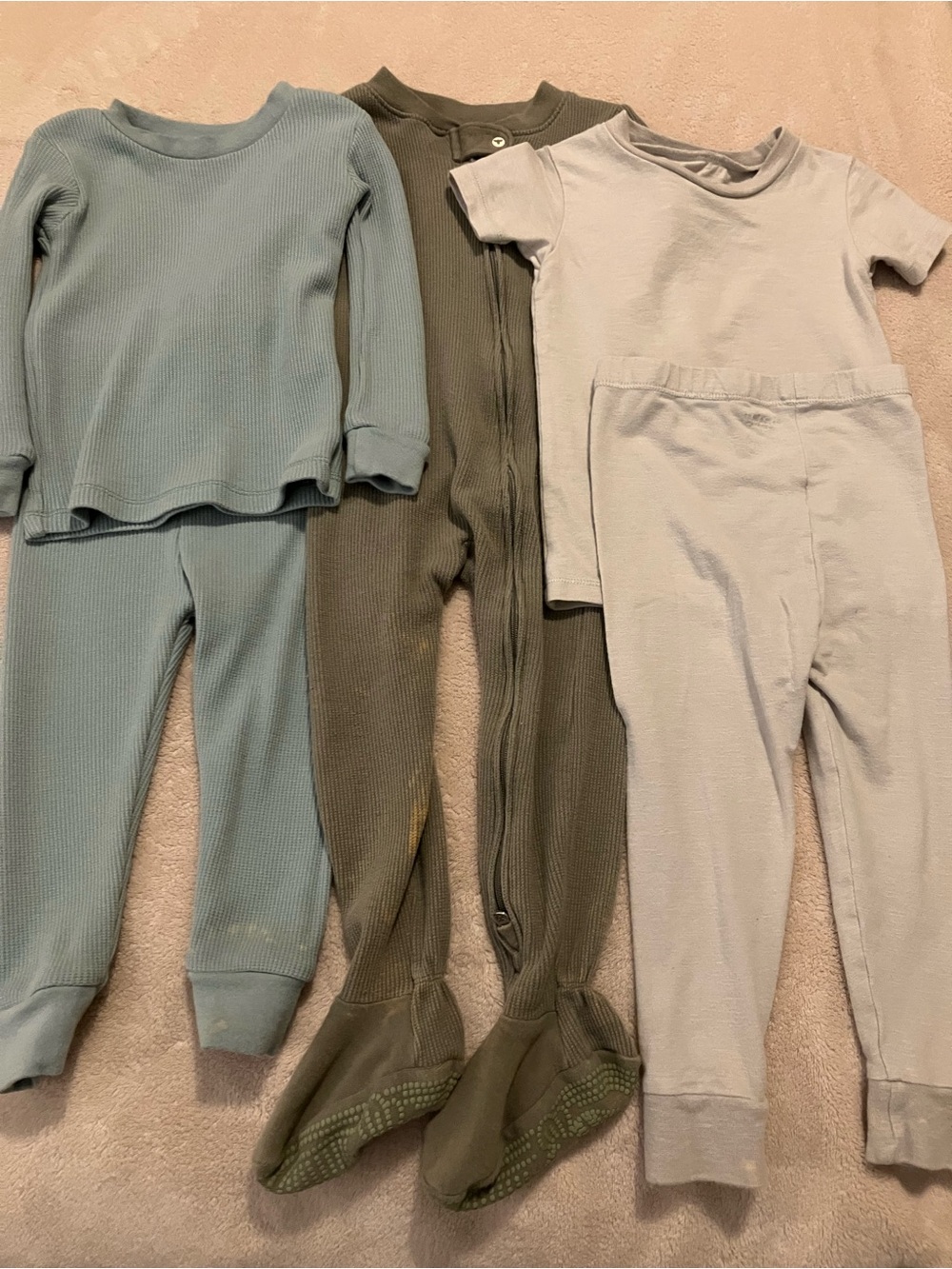 Burt’s Bees Baby 18M Pajama Lot 3 Piece